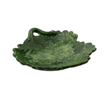 Plate Leaf Green Oak Leaves