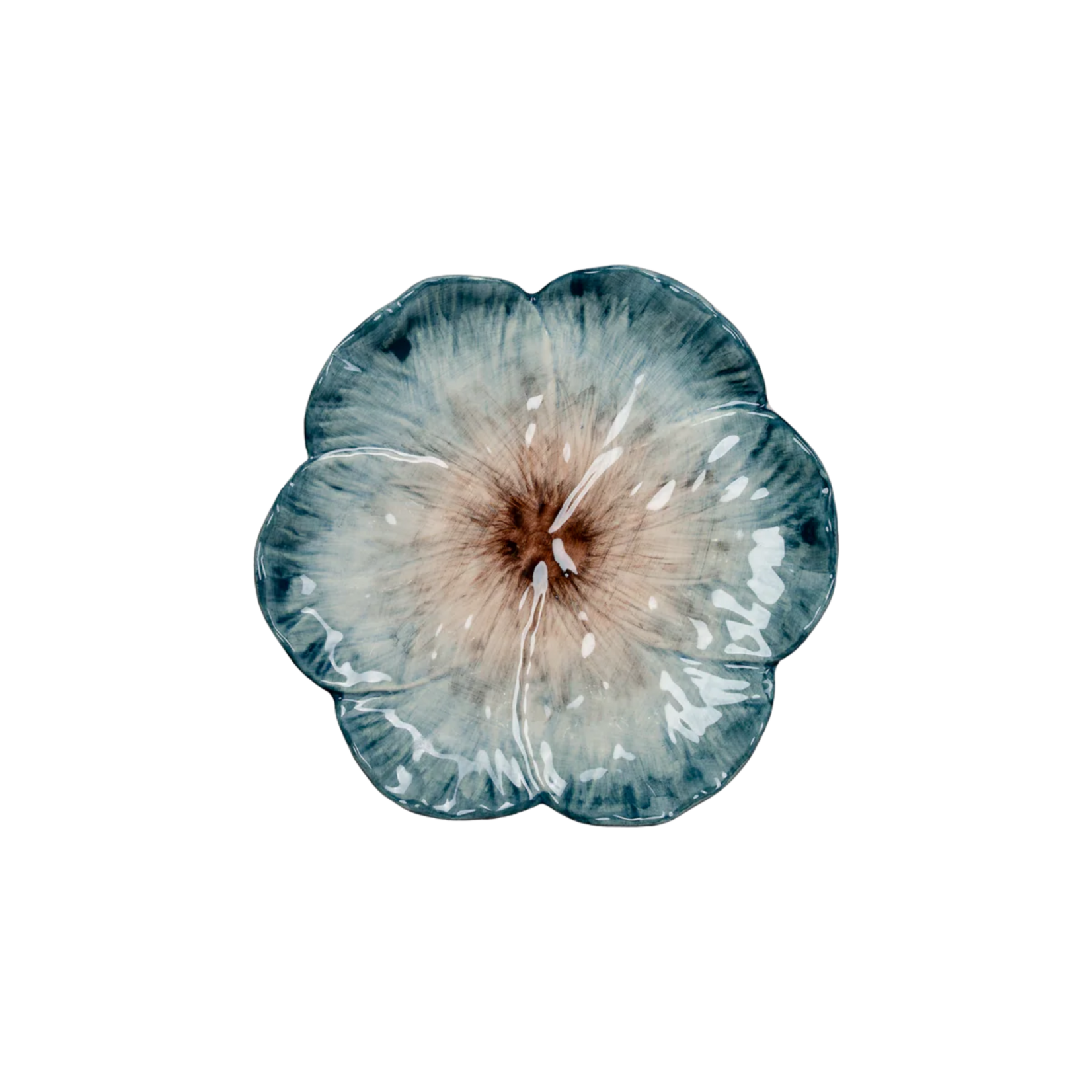 Elisabetta Flower Dessert Plate