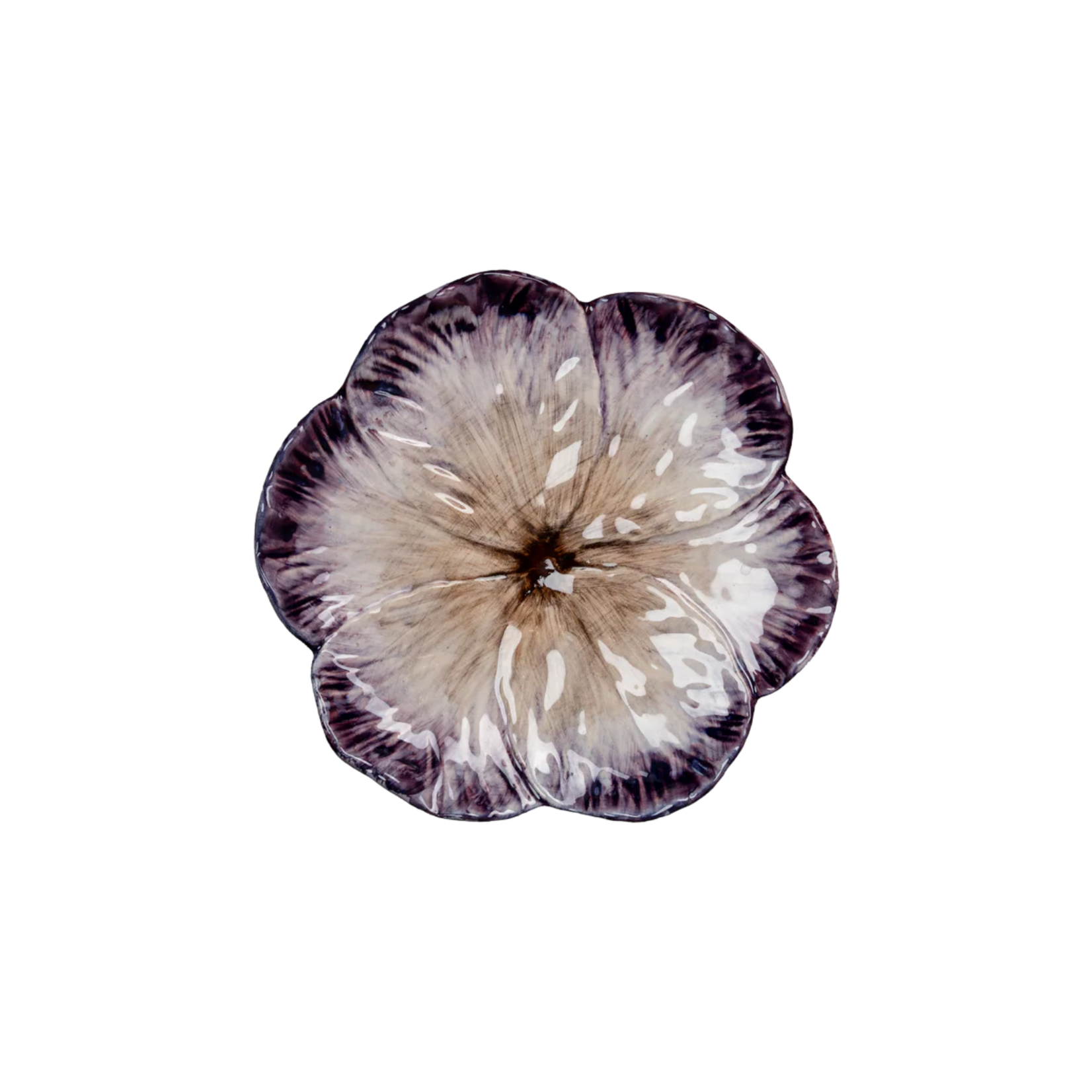 Elisabetta Flower Dessert Plate