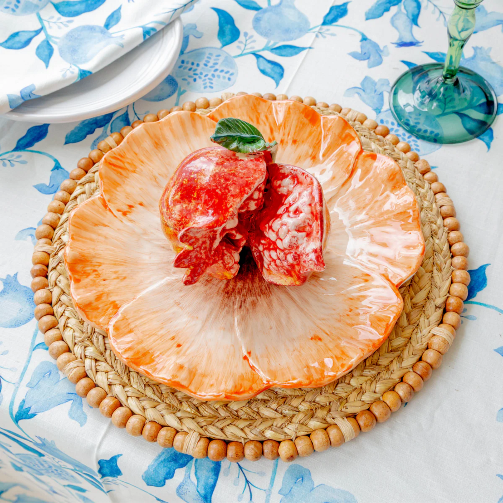 Elisabetta Flower Dinner Plate