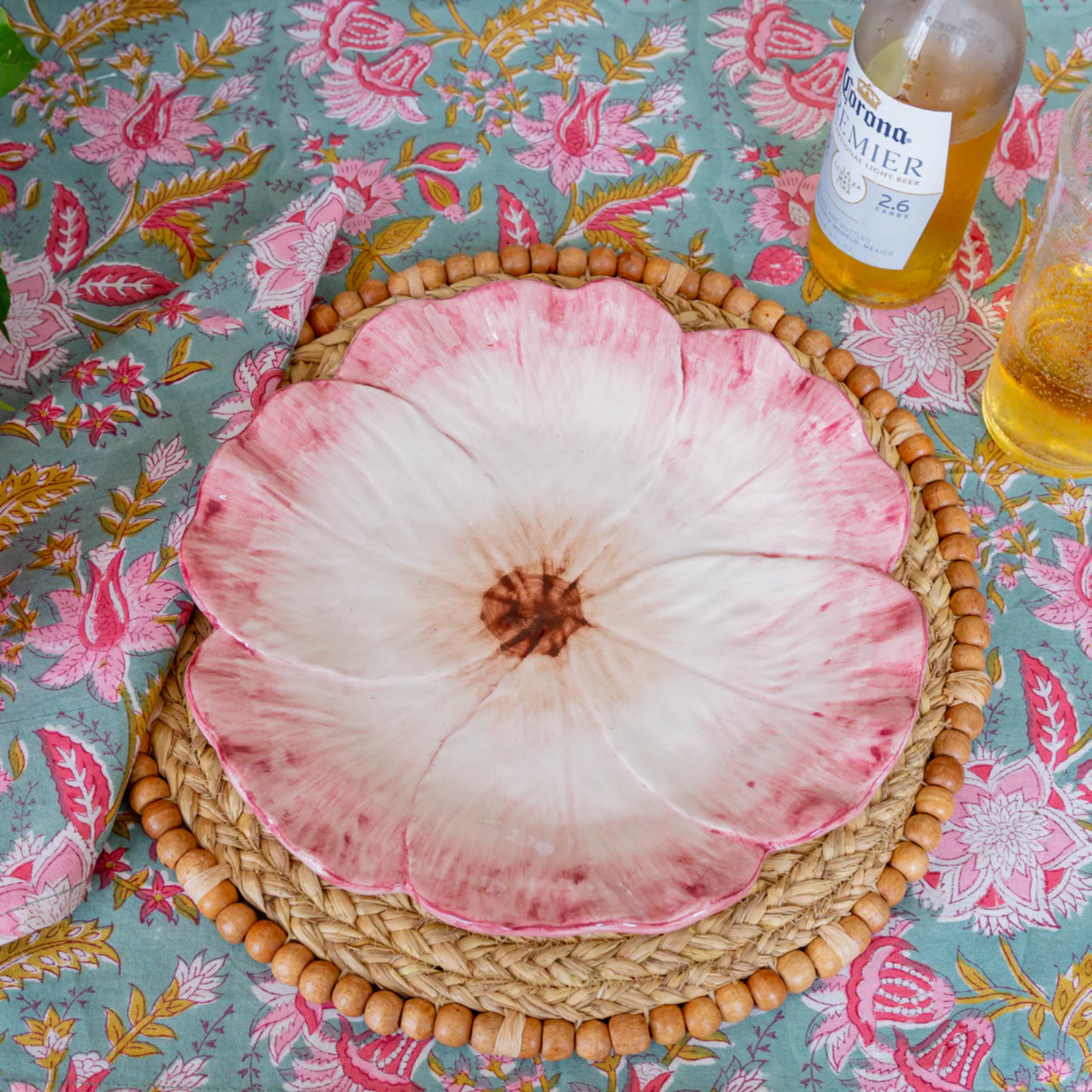 Elisabetta Flower Dinner Plate