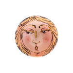 Portrait Bowl Small Pink Face