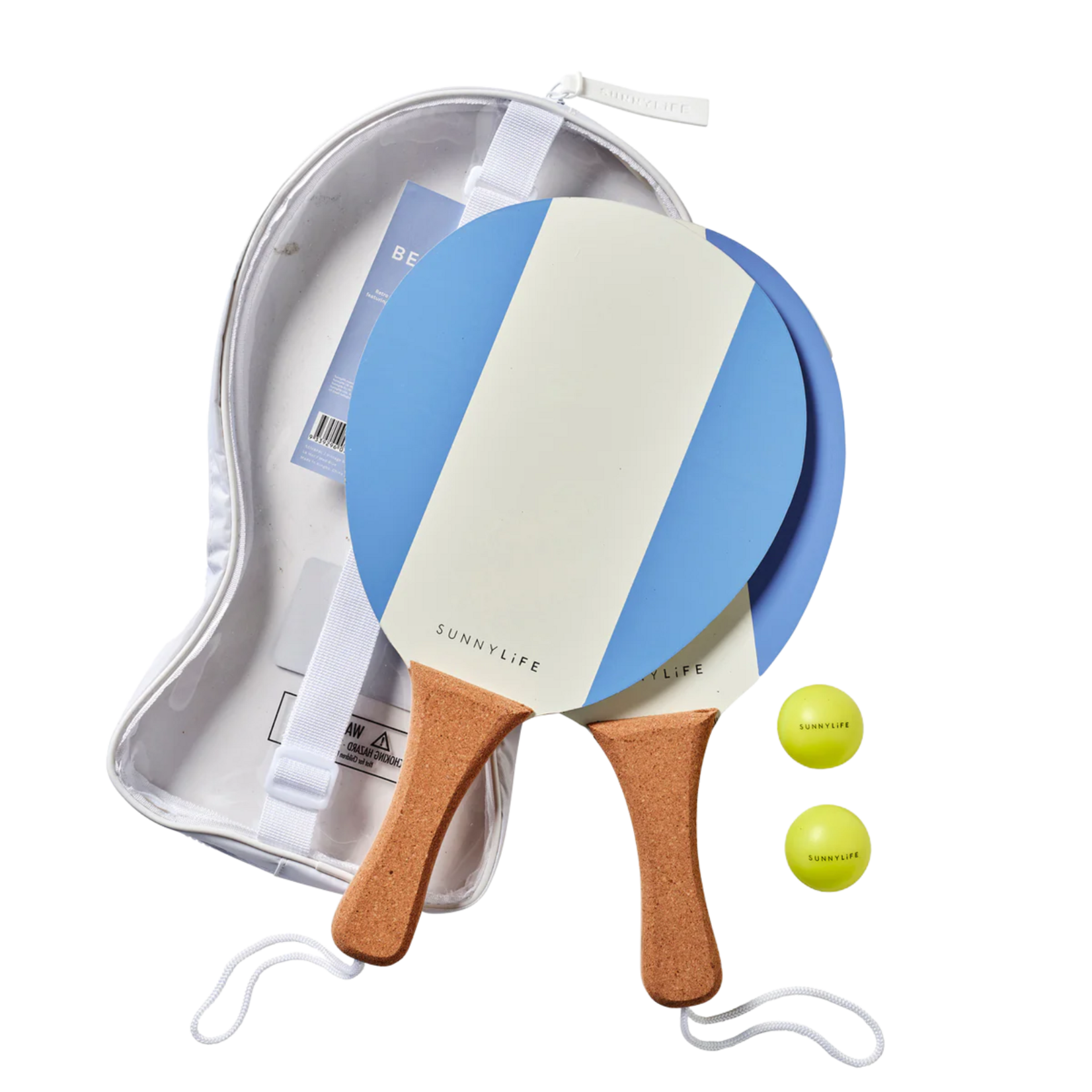 SunnyLife Vintage Beach Paddle La Mer Med Blue