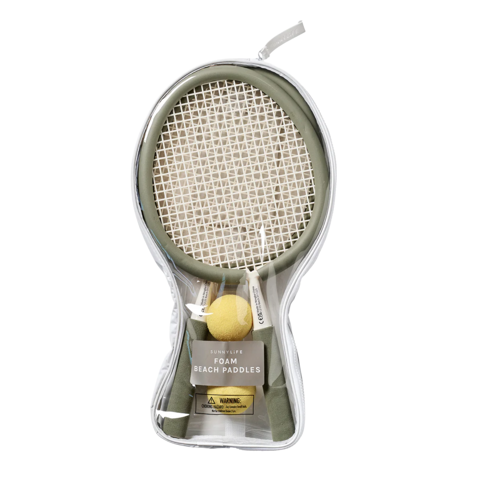 SunnyLife Foam Beach Paddle Set Seagrass Sage