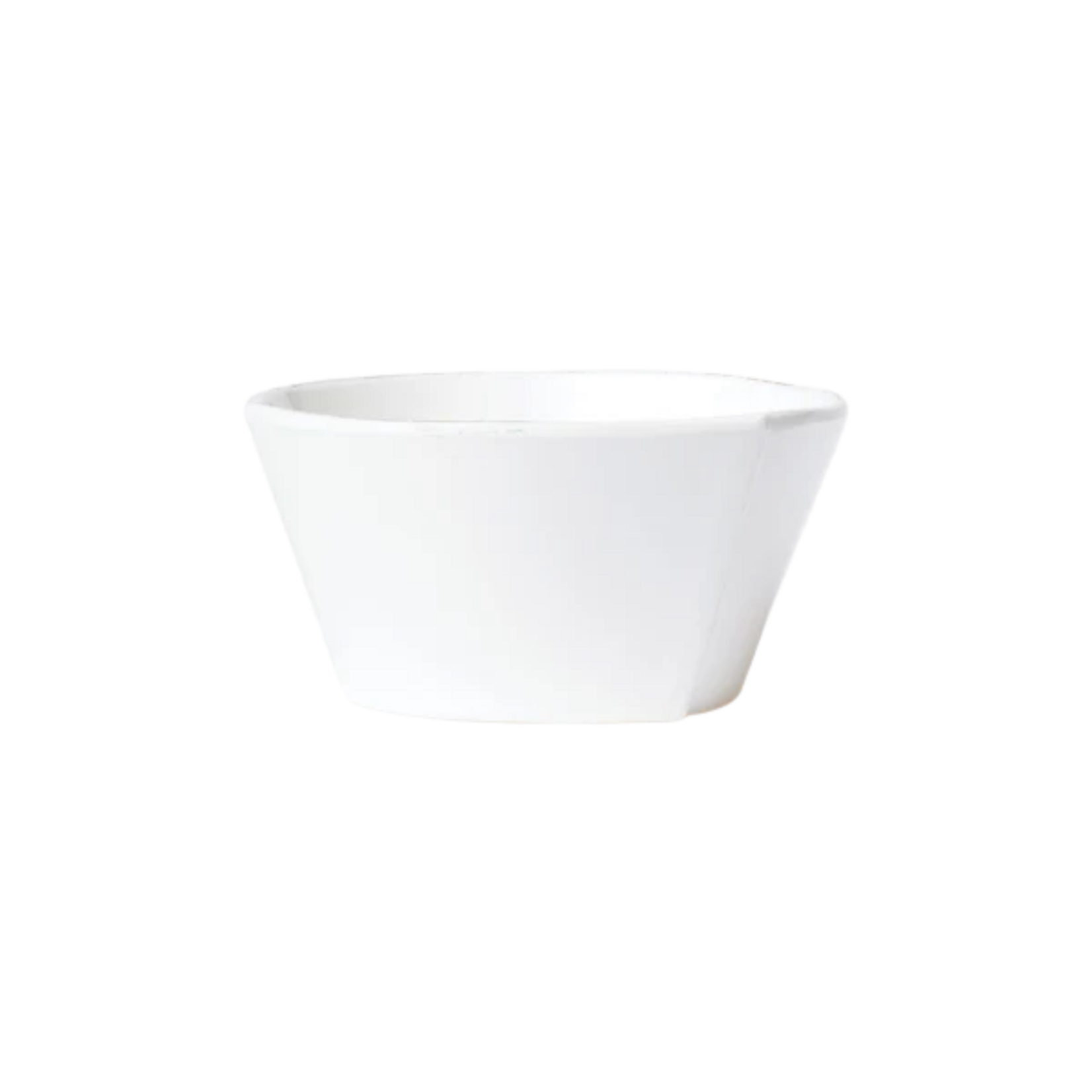 Vietri Vietri Melamine Lastra White Stacking Cereal Bowl