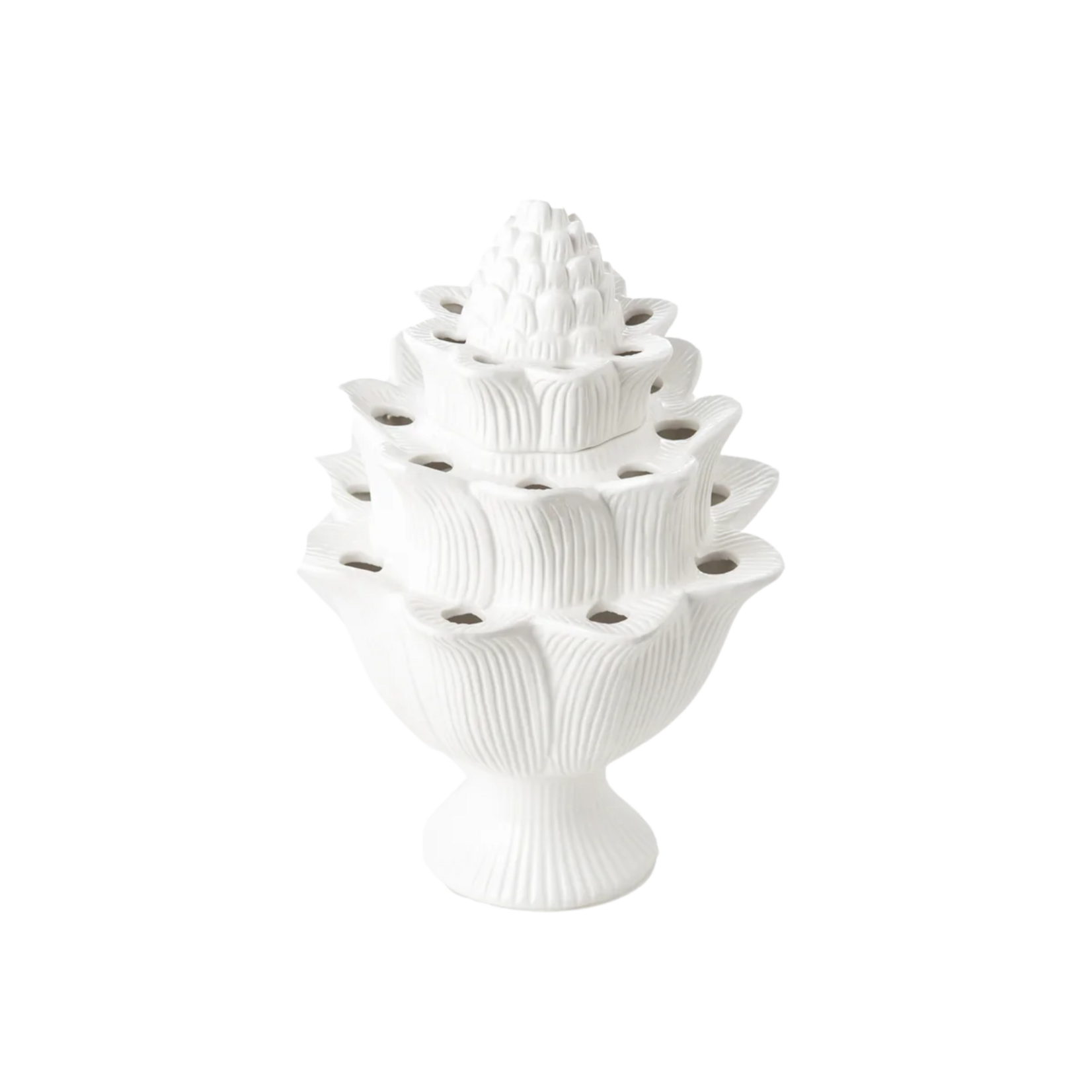 Abigails Tulipiere Artichoke white small