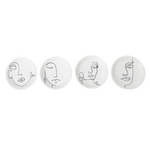 Lucia Canape Plates Set of 4