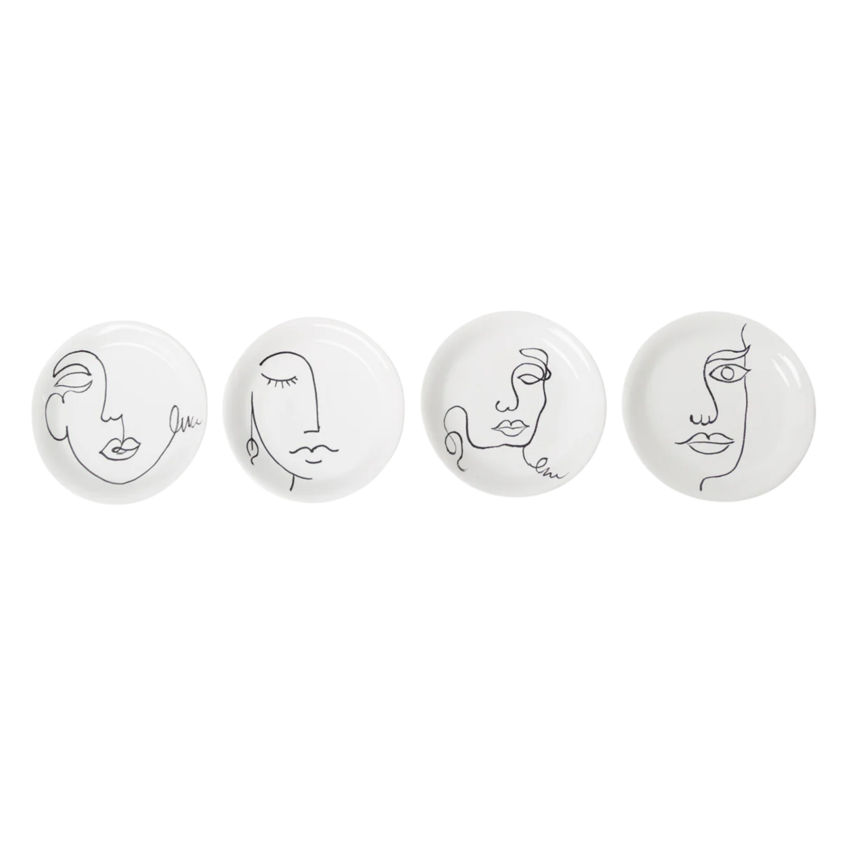Lucia Canape Plates Set of 4