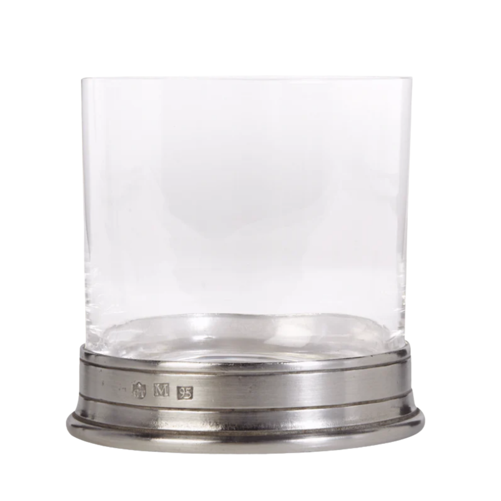Match  Double Old Fashioned Crystal Glass