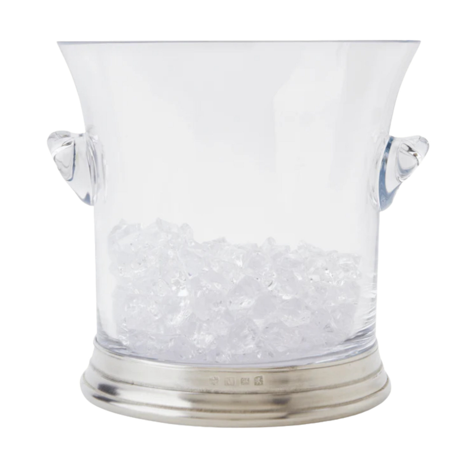 Match Crystal Ice Bucket with Handles