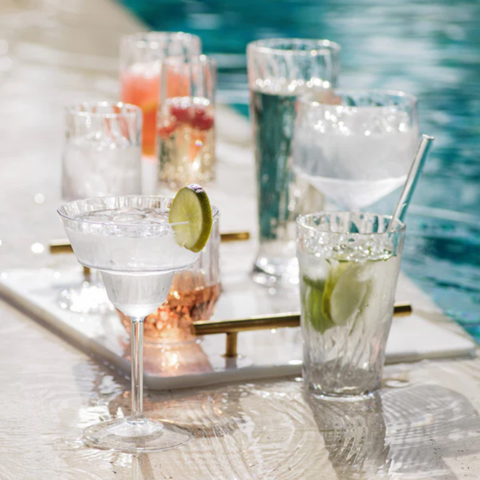Vietri Superglass Margarita Glass