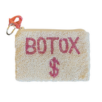 Botox  White Fuchsia  Coin Purse