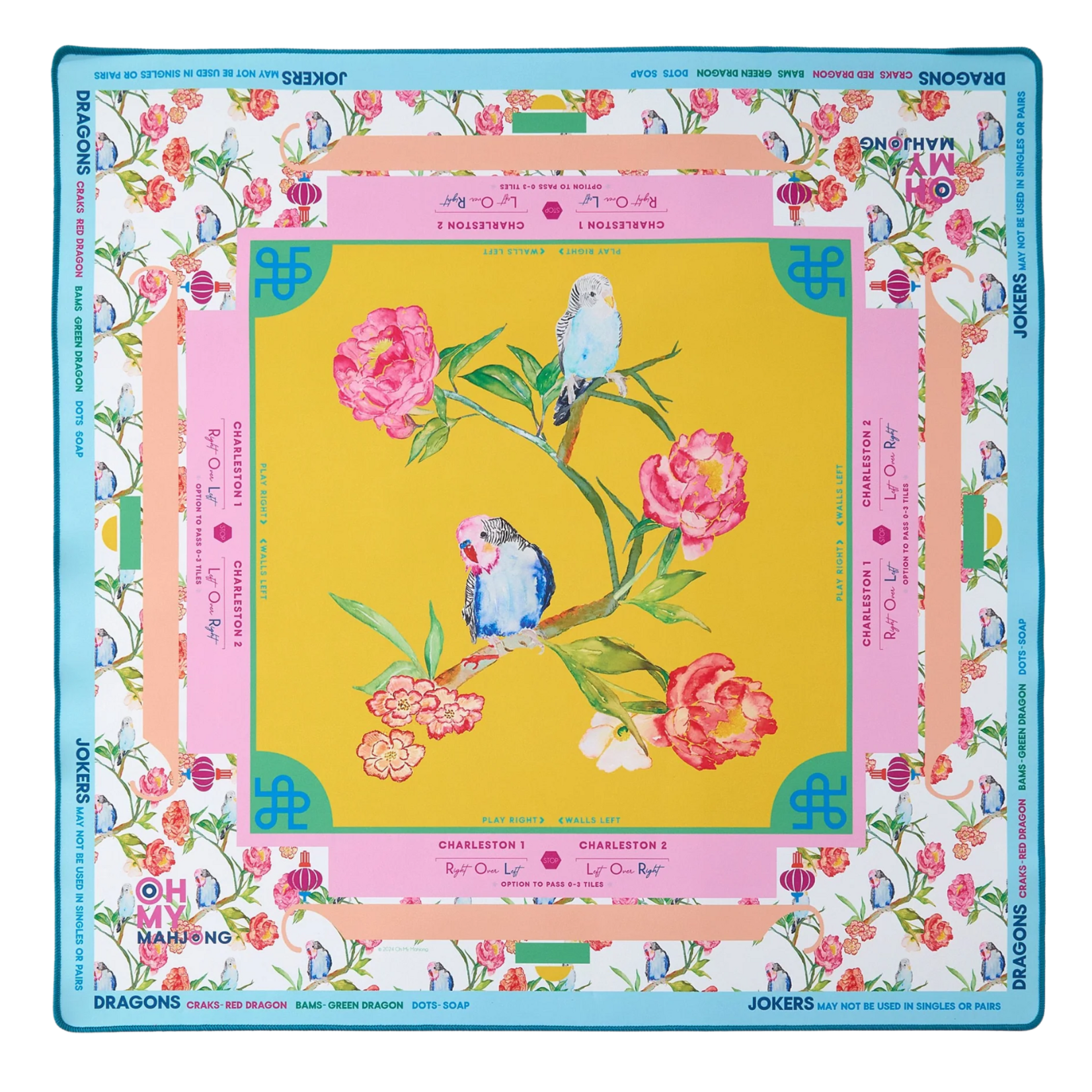 Oh My Mahjong Spring Fling Brooke Wright Mat