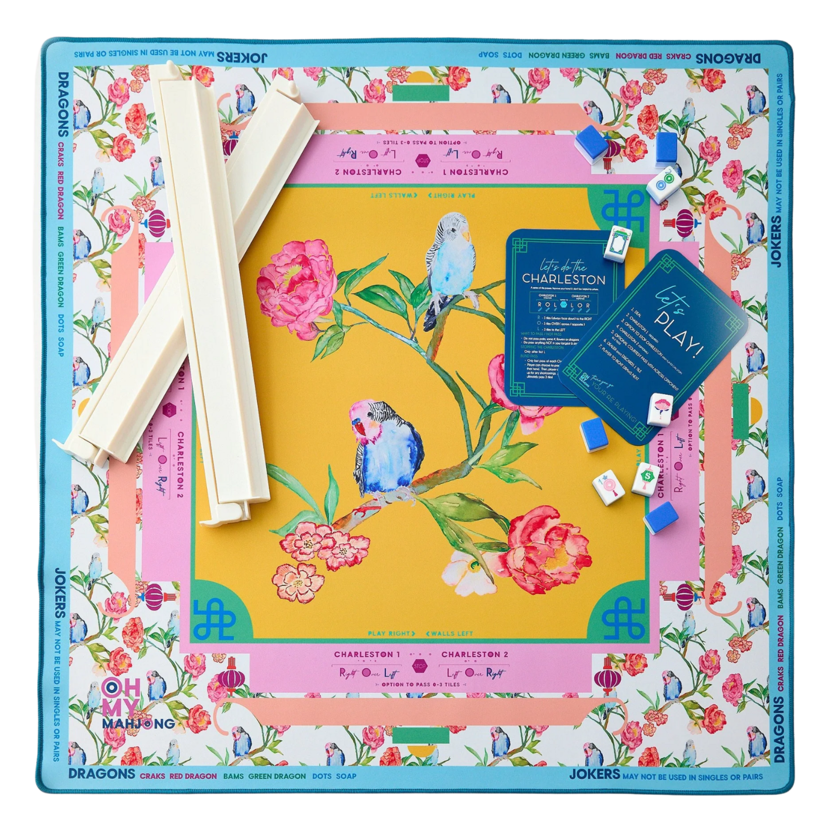 Oh My Mahjong Spring Fling Brooke Wright Mat
