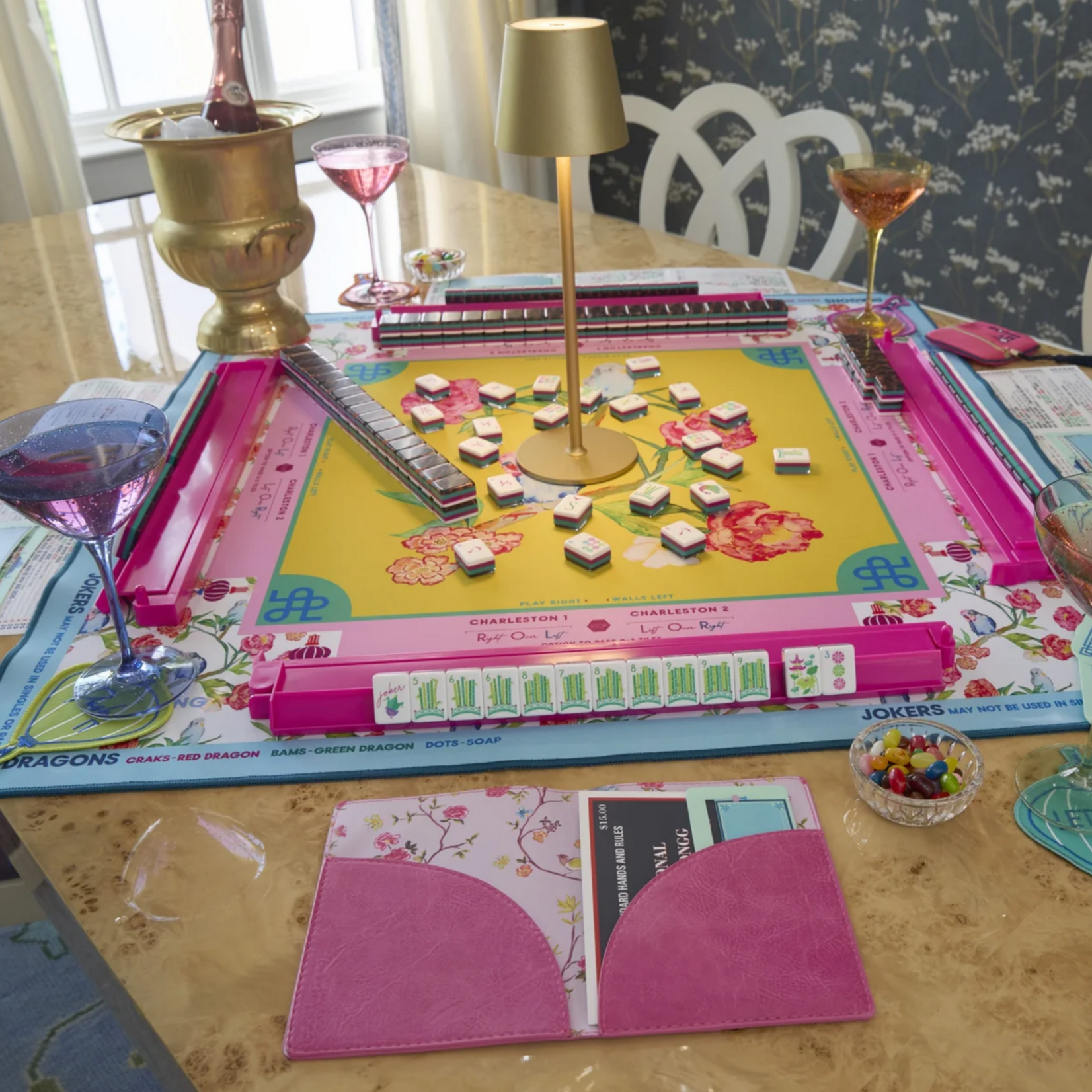 Oh My Mahjong Spring Fling Brooke Wright Mat