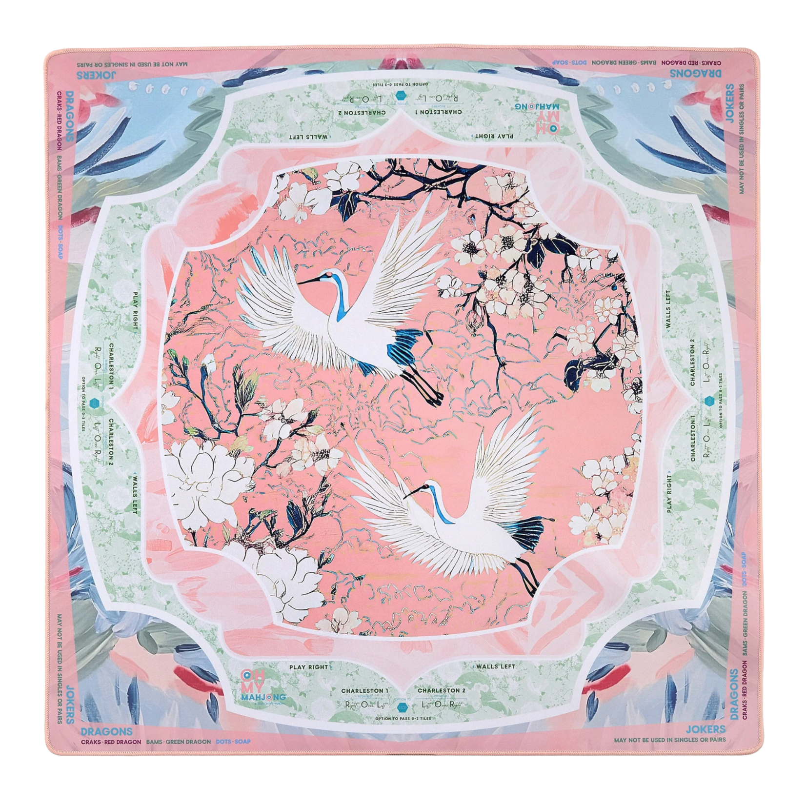 Oh My Mahjong Heron Mat in Tube