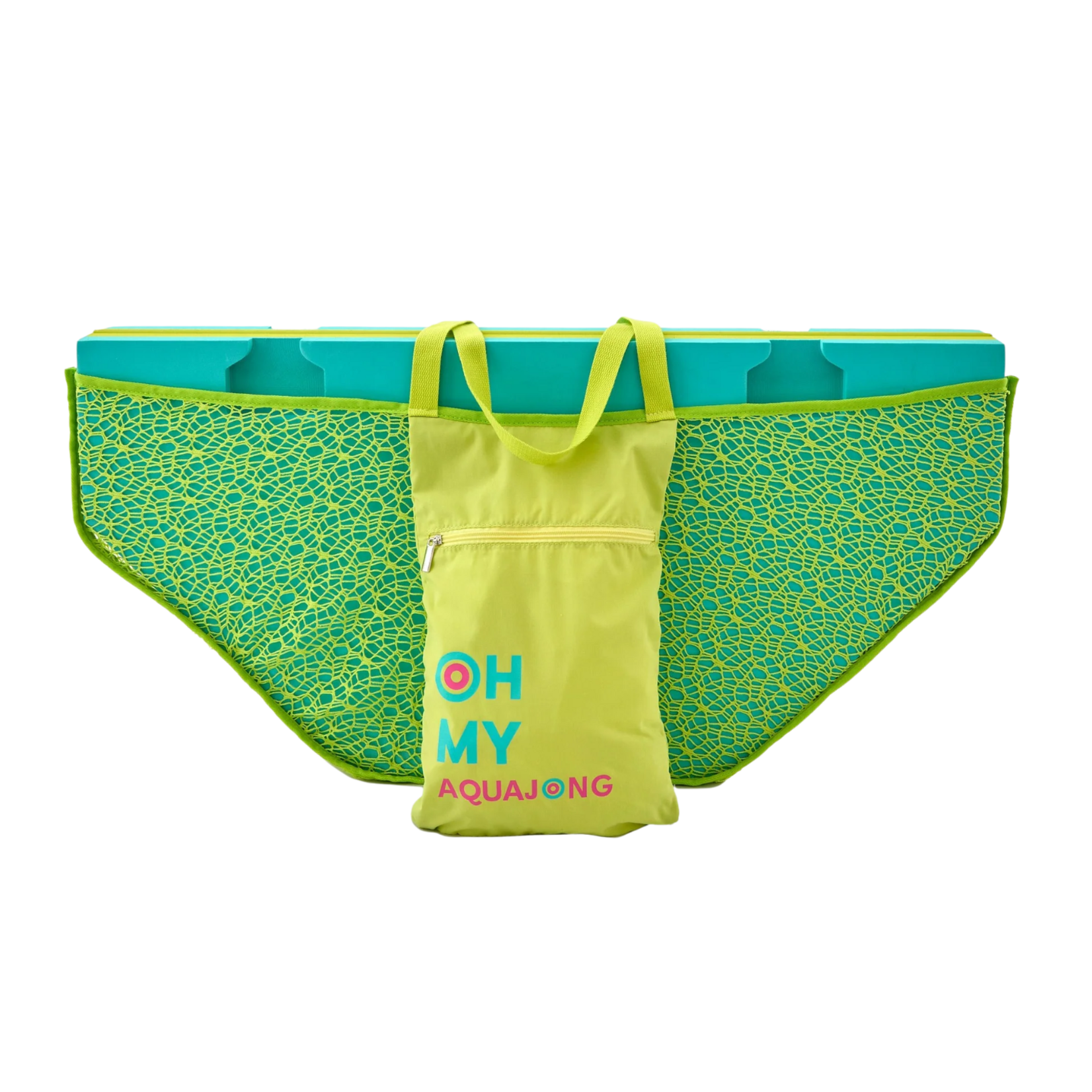 Oh My Mahjong Green Aqua Jong Pool Mat