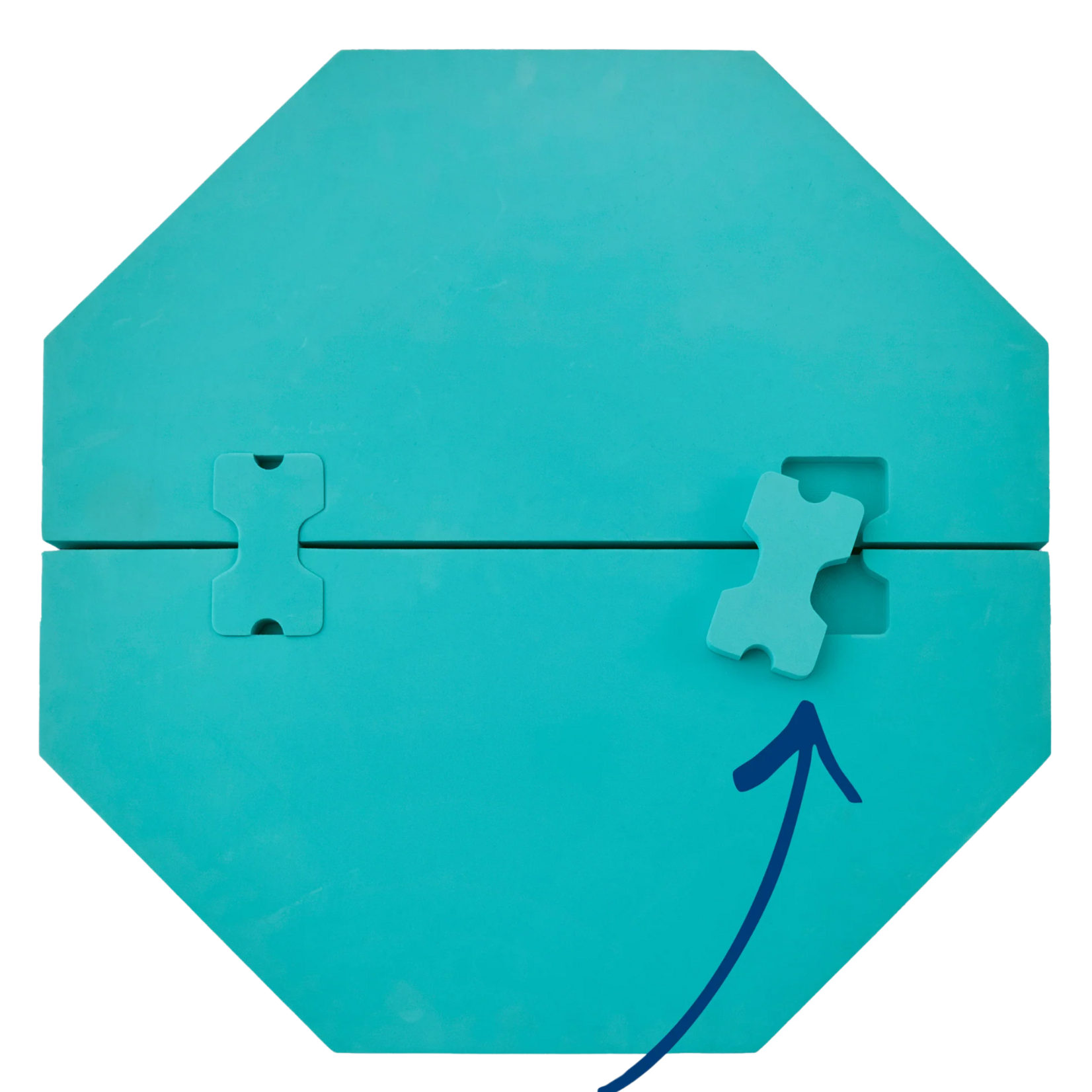 Oh My Mahjong Green Aqua Jong Pool Mat