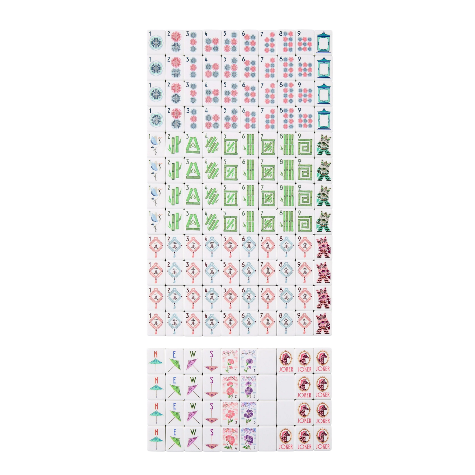 Oh My Mahjong Solara Mahjong Tiles