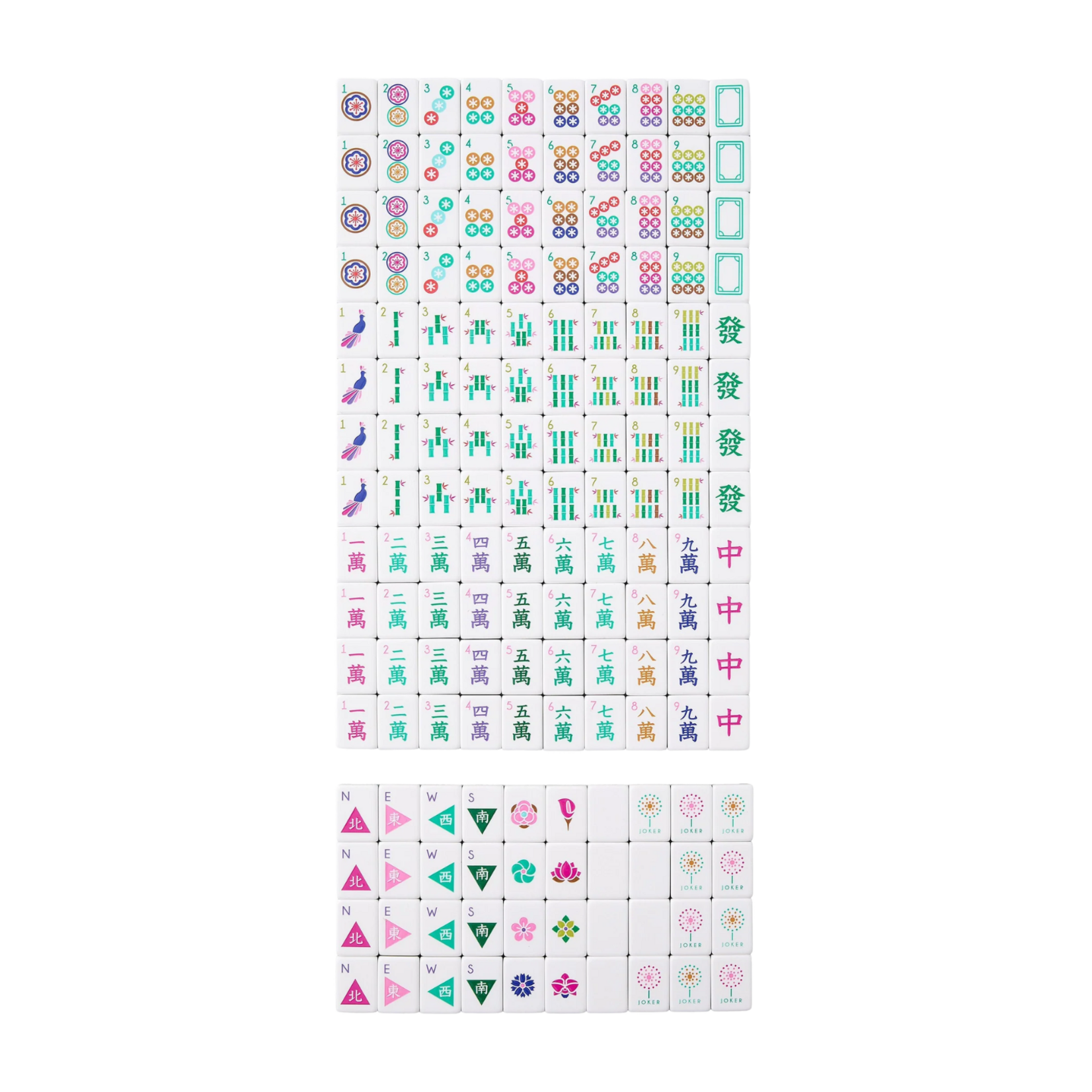 Oh My Mahjong La Fete Mahjong Tiles