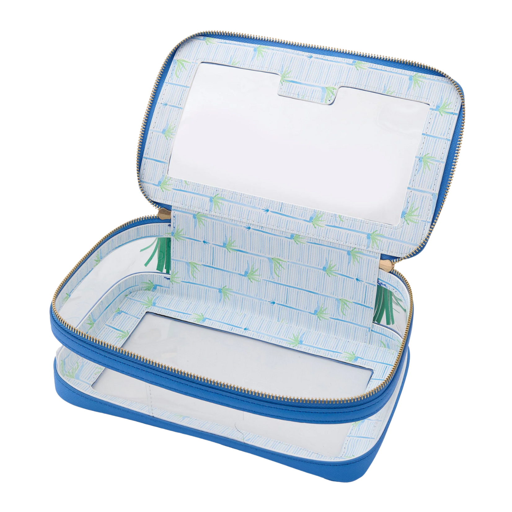 Oh My Mahjong Blue Tile Storage Bag