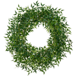 Italian Ruscus Wreath 34 inch