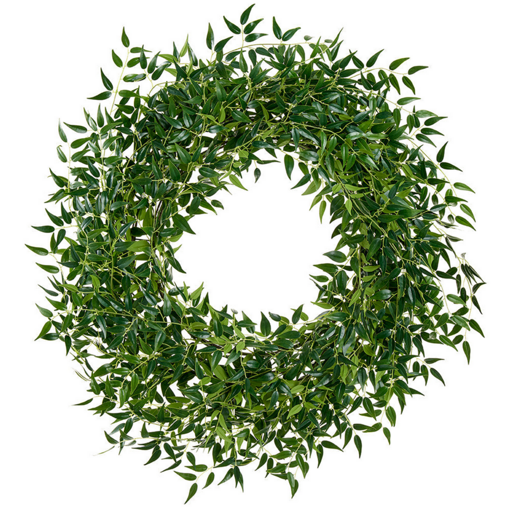 Italian Ruscus Wreath 34 inch
