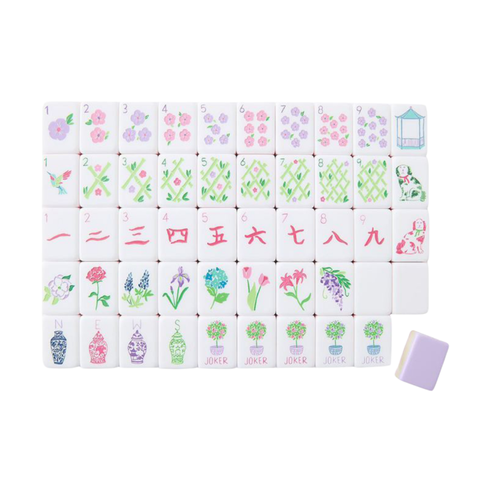 Oh My Mahjong Taylor Mahjong Tiles