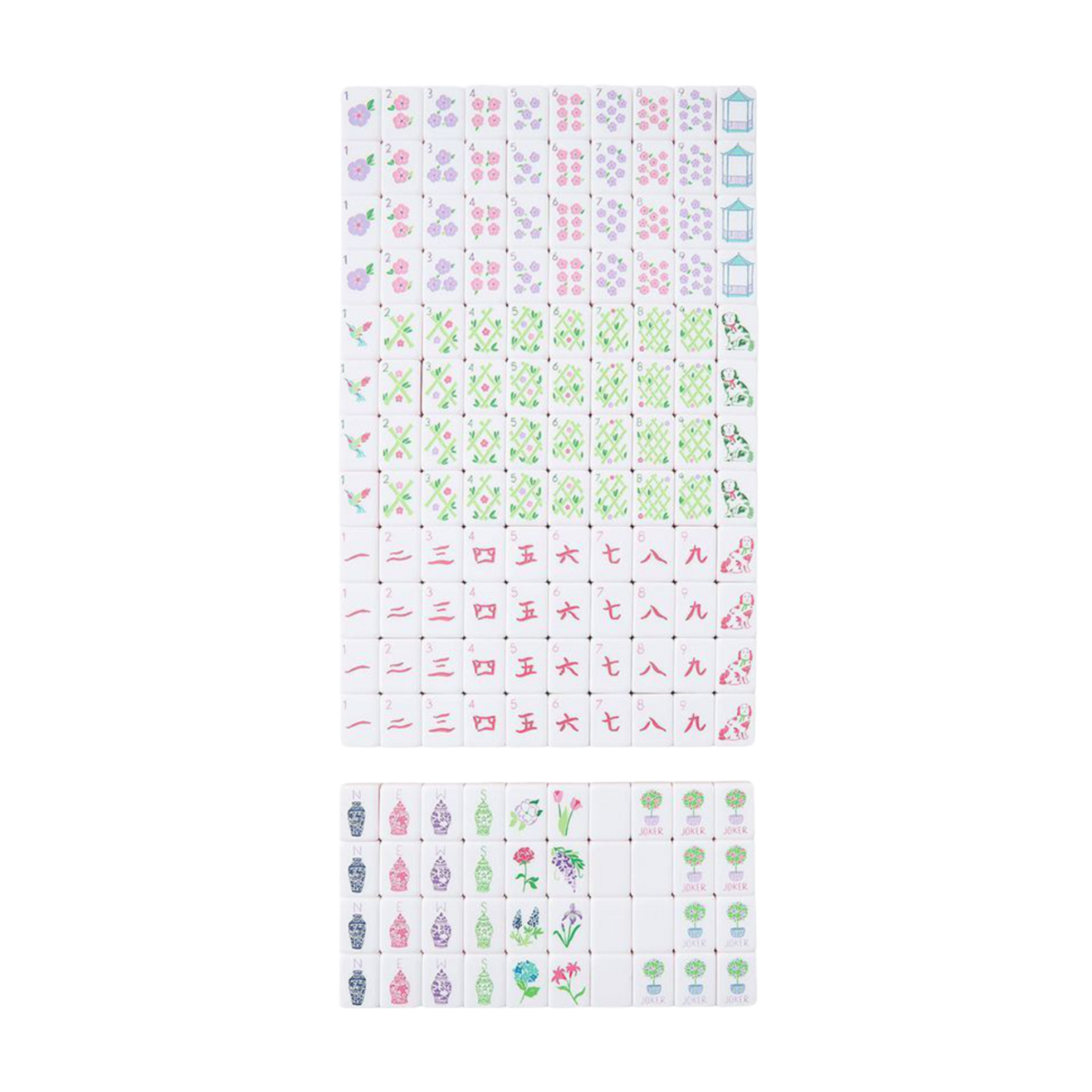 Oh My Mahjong Taylor Mahjong Tiles