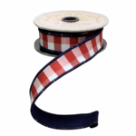 Check Red White Blue Ribbon