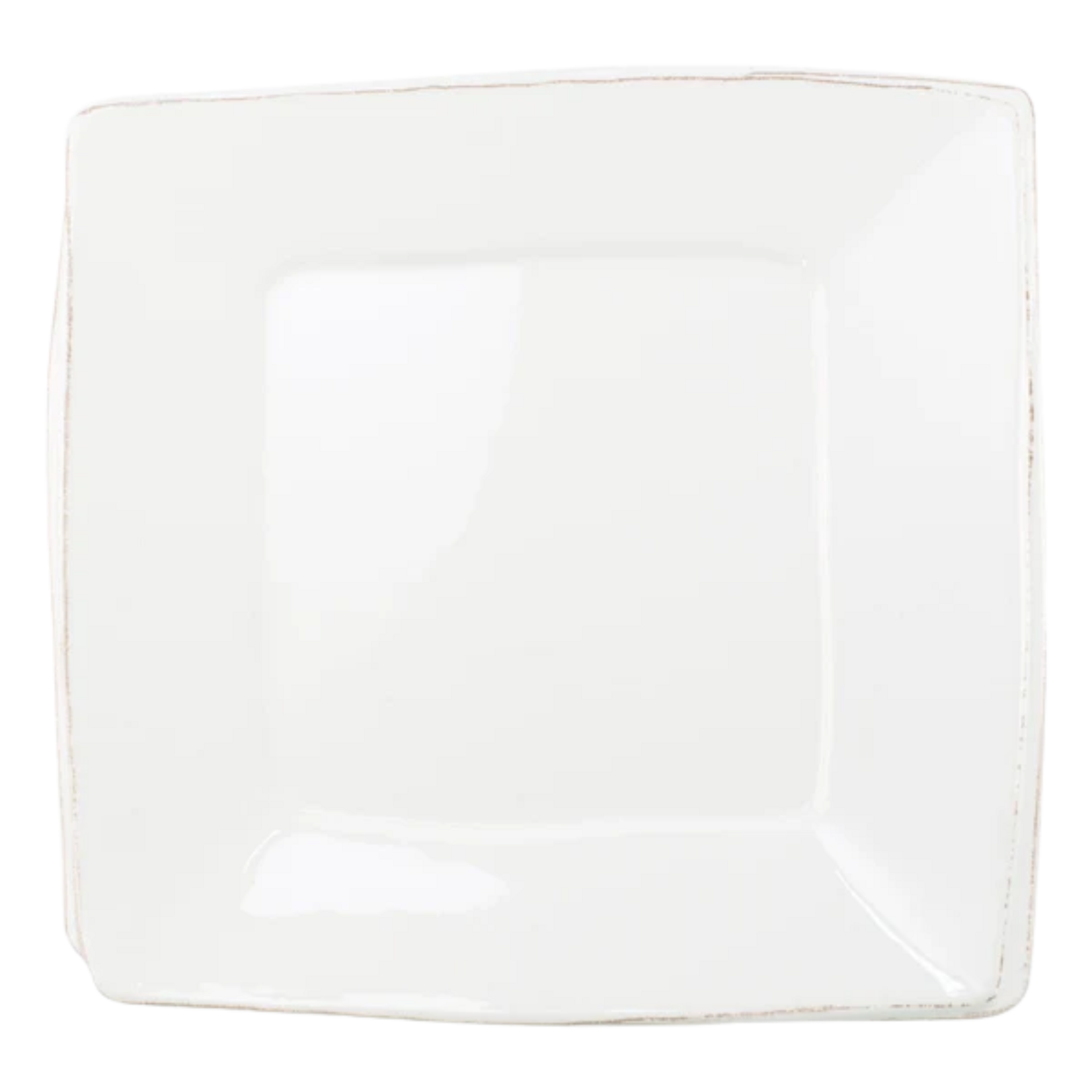 Vietri Vietri Melamine Lastra White Square Platter