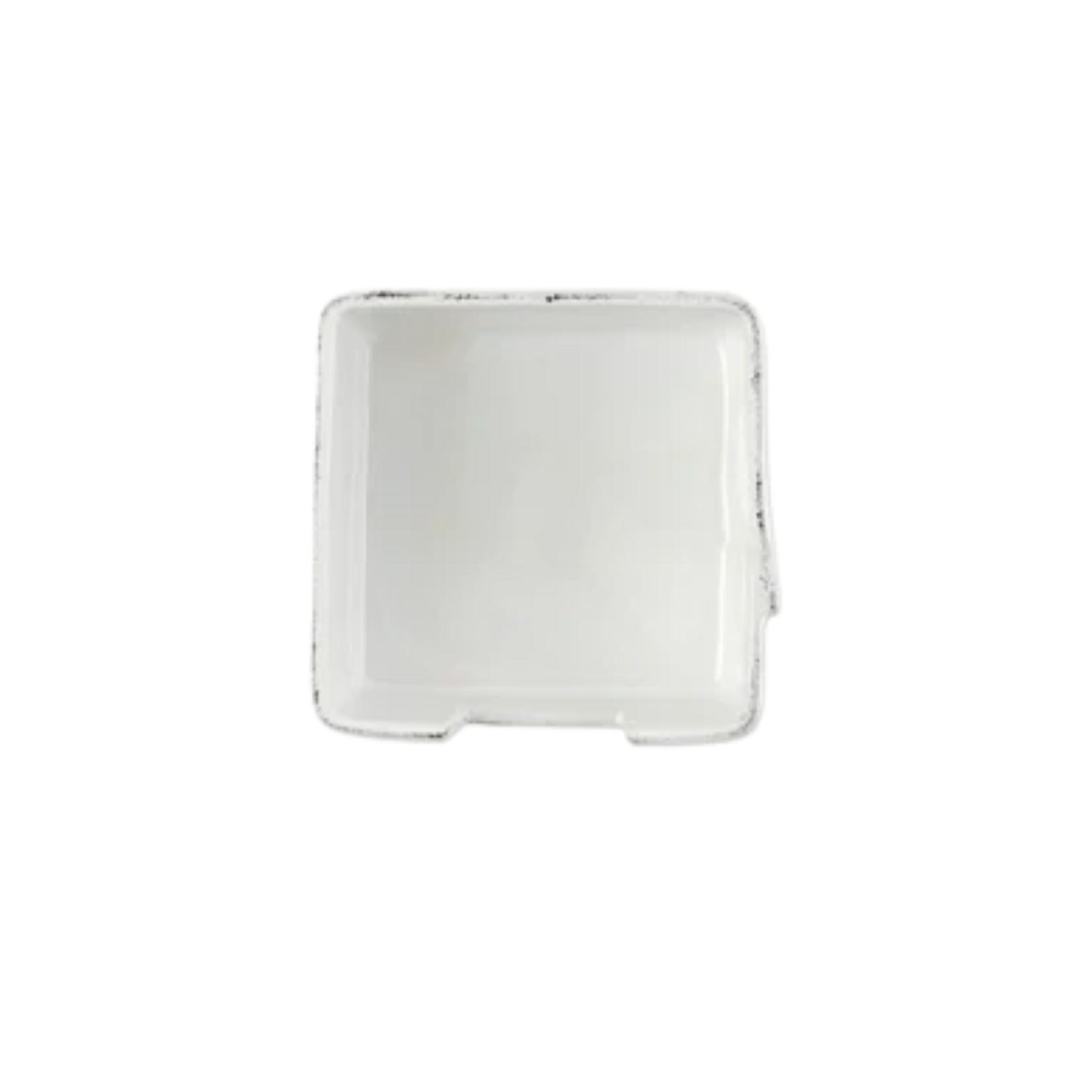 Vietri Melamine Lastra White Cocktail Napkin Holder