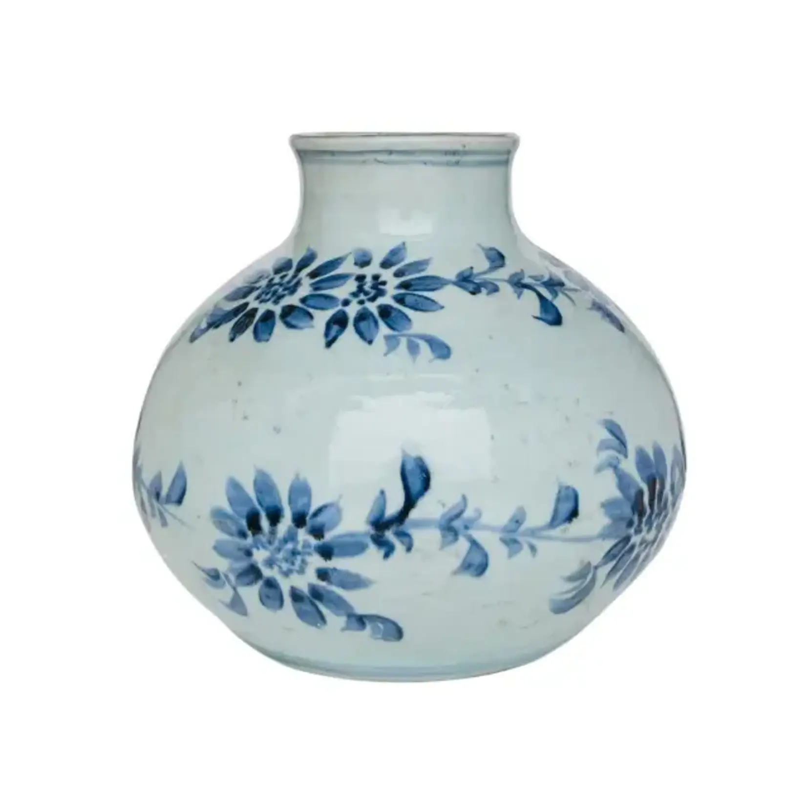 Blue White Porcelain Apple Jar Odesa Glory