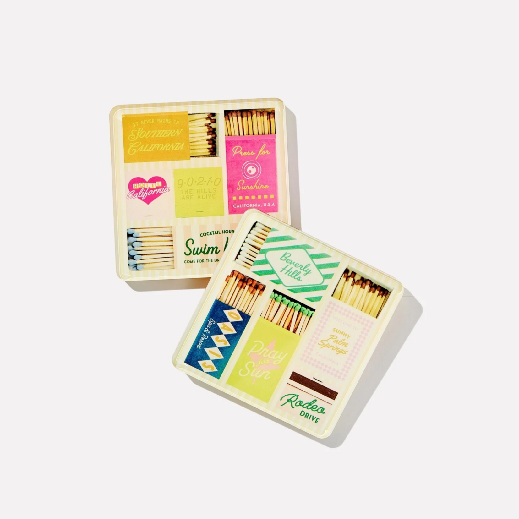 Matchbook Coasters Set of 4