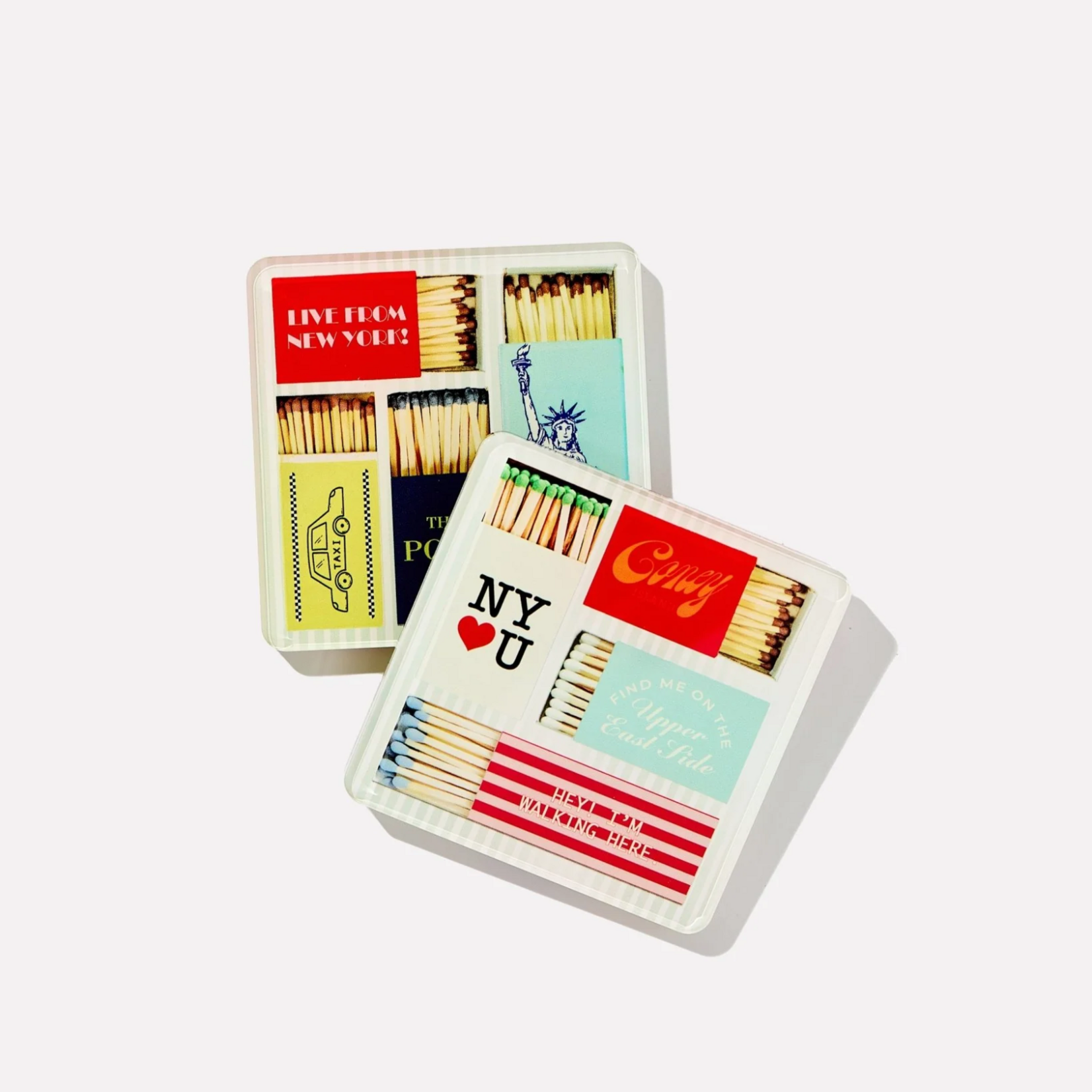 Matchbook Coasters Set of 4