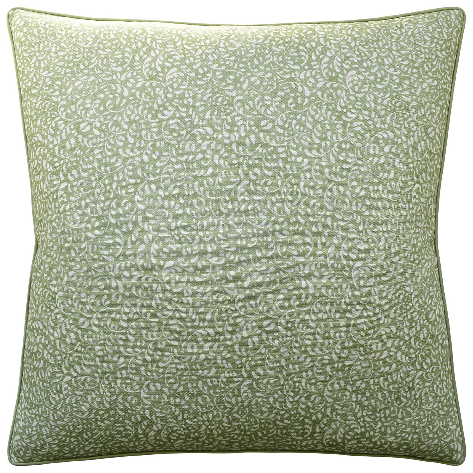 Tansy Piped Pillow - Green