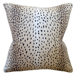 Doe Piped Pillow - Black