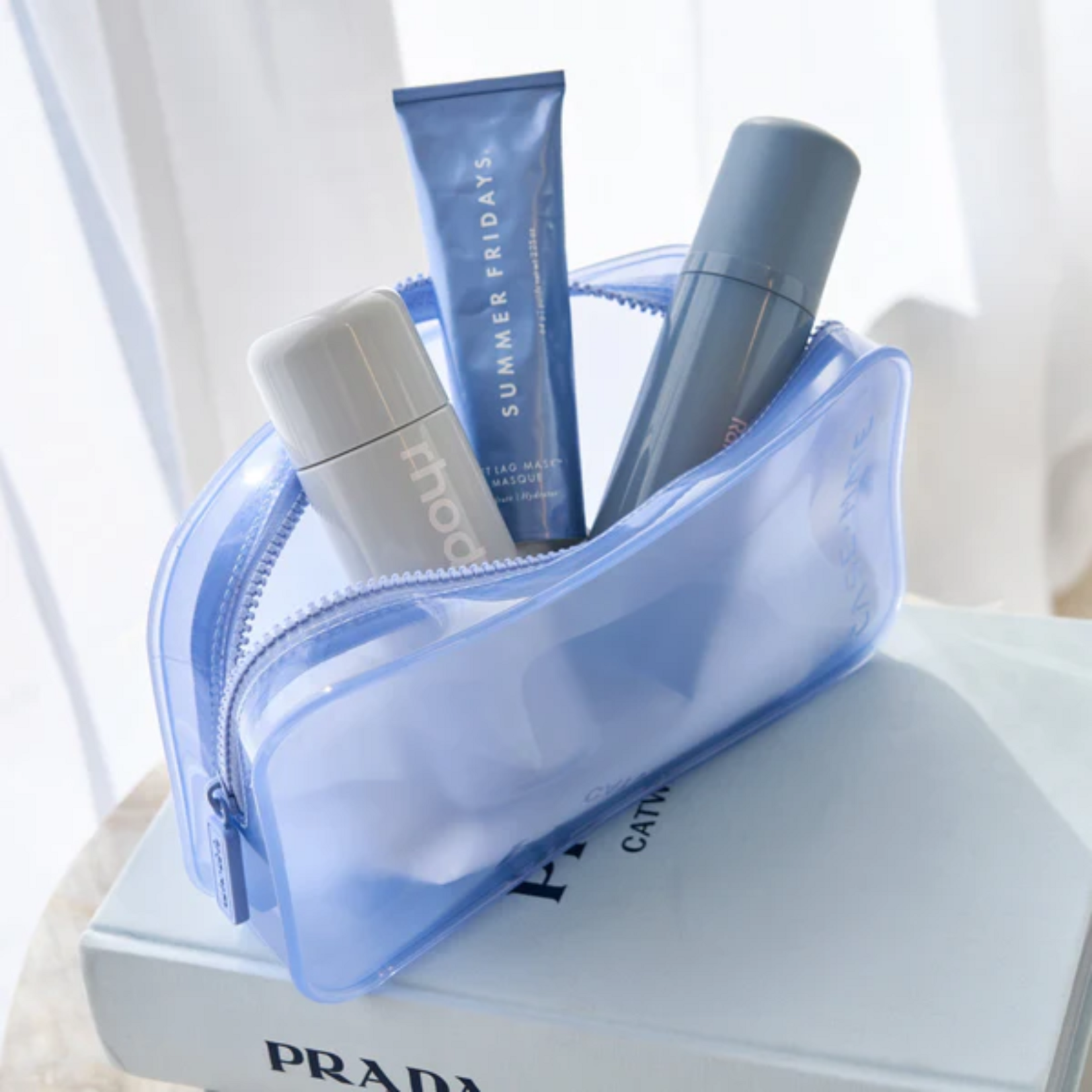 Case Mate Jelly Makeup Bag Carolina Blue