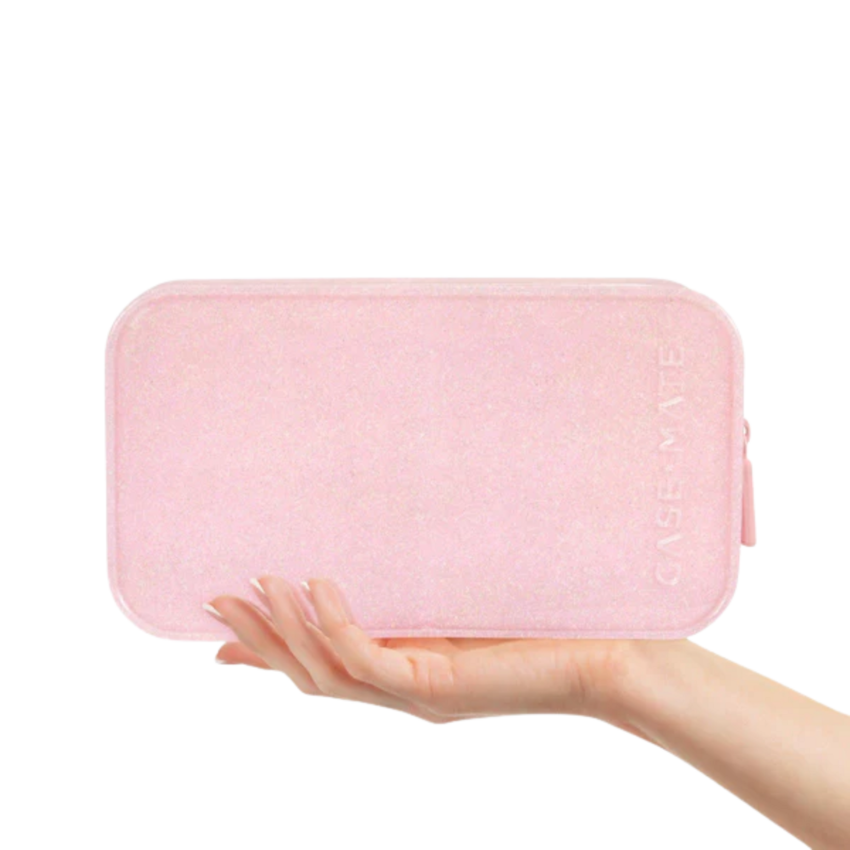 Case Mate Jelly Makeup Bag Ballet Pink Twinkle