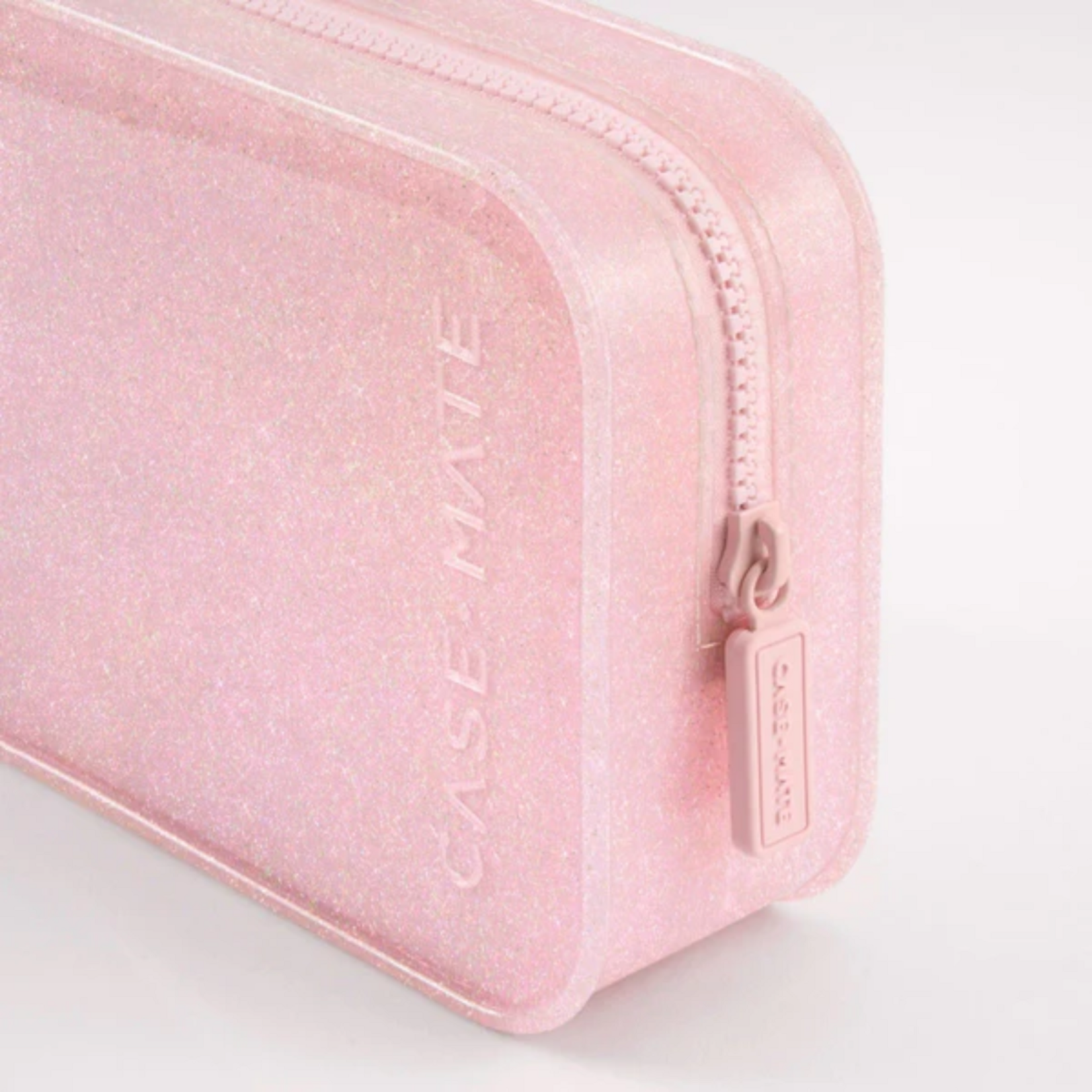 Case Mate Jelly Makeup Bag Ballet Pink Twinkle