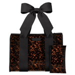 Case Mate Jelly Tote Bag & Phone Pouch Tortoiseshell Bow