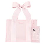 Case Mate Jelly Tote Bag & Phone Pouch Ballet Pink Bow