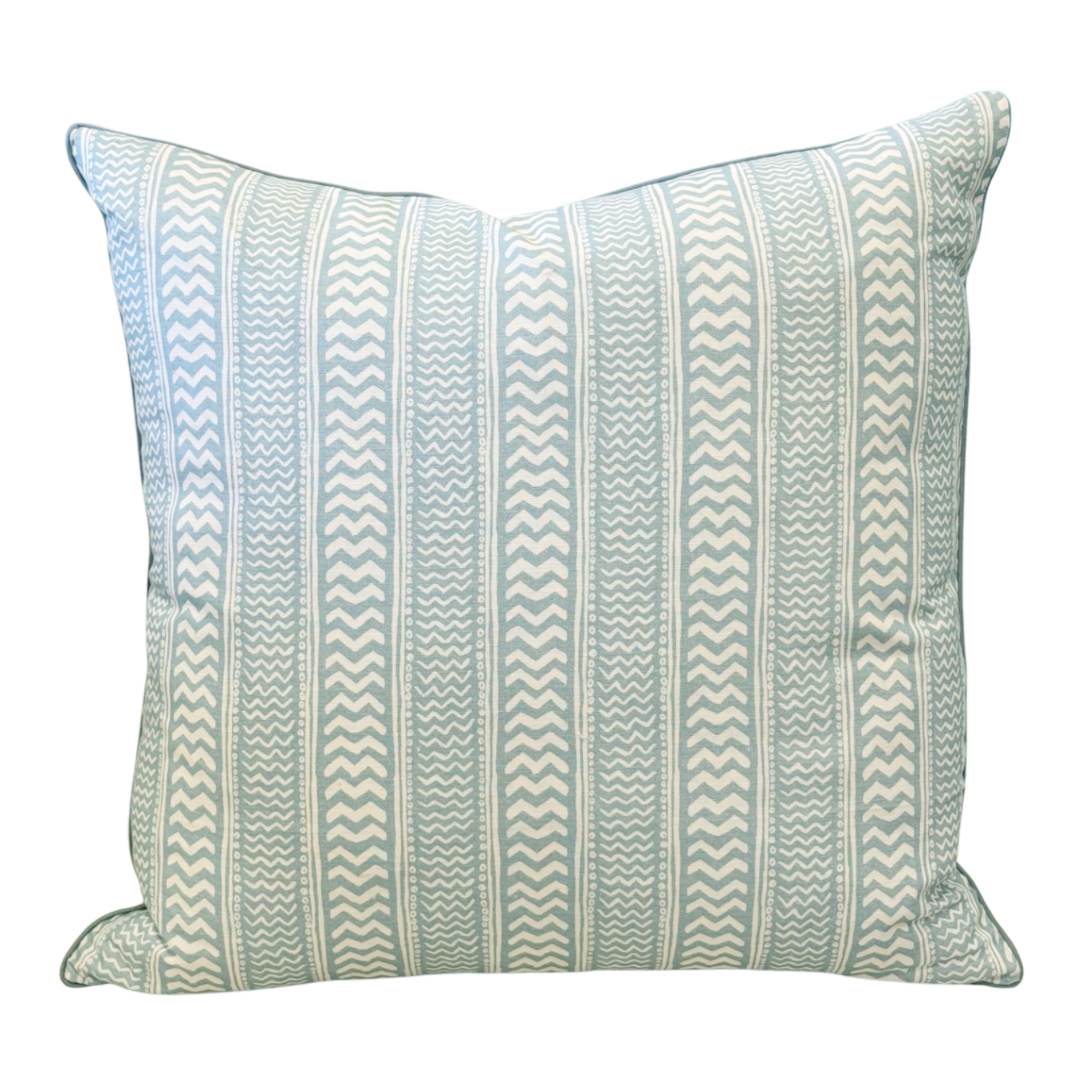 Piped Pillow Tweak - Teal
