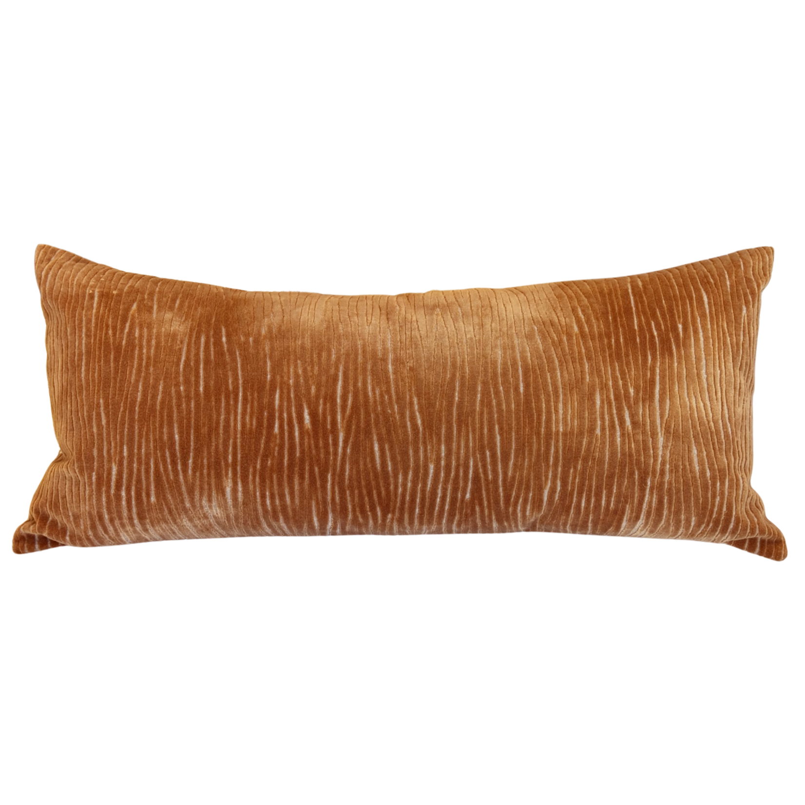 Wave Motion Pillow - Terracotta