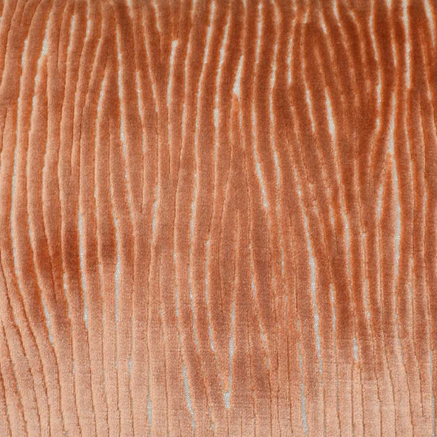 Wave Motion Pillow - Terracotta