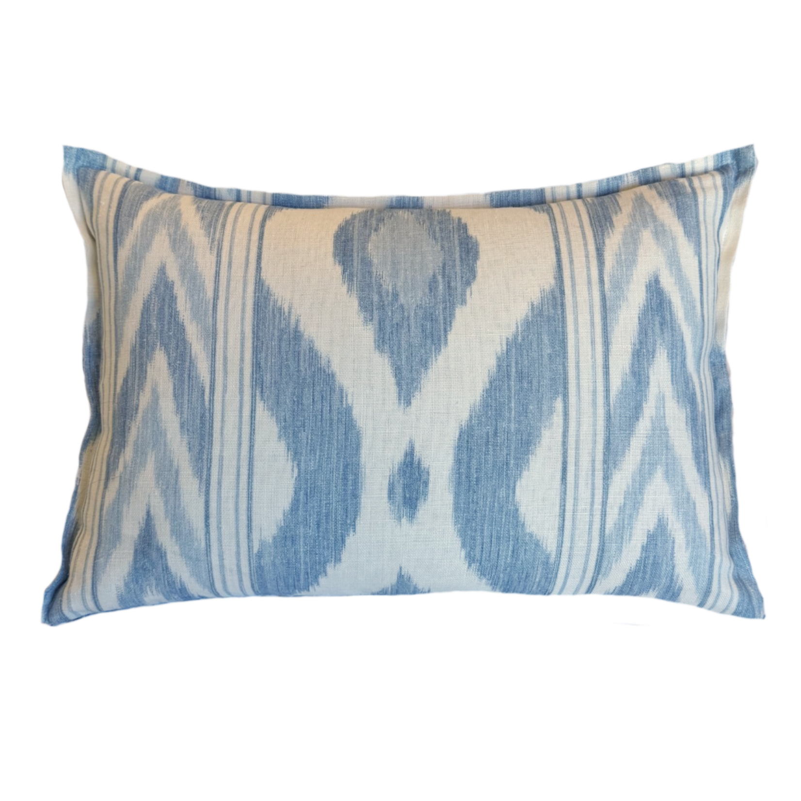 Vero Ikat Pillow - Chambray