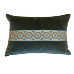 Serena Bali Lumbar Pillow with Spa Trim