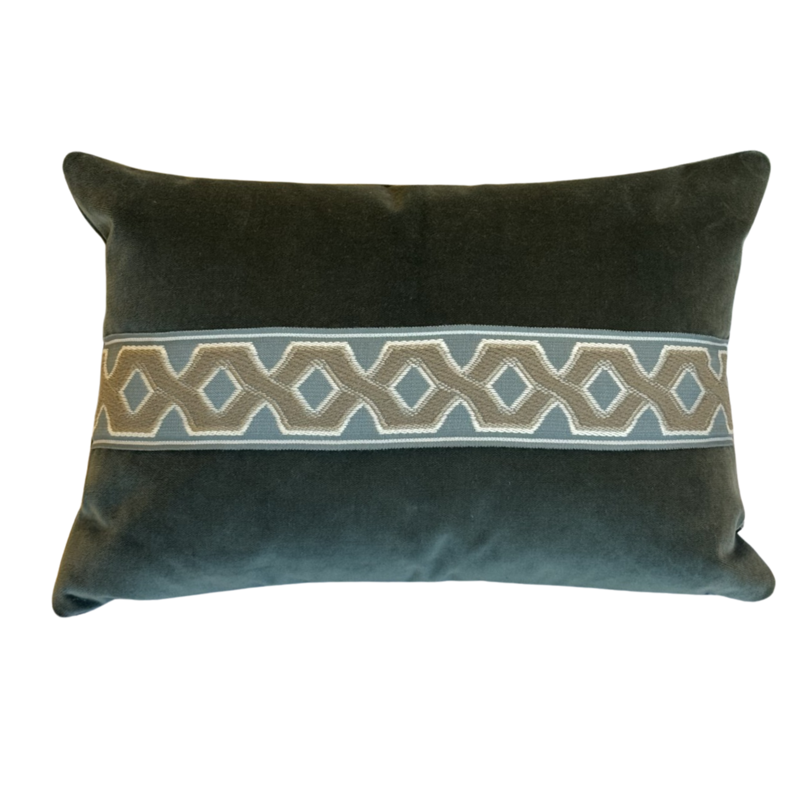 Serena Bali Lumbar Pillow with Spa Trim