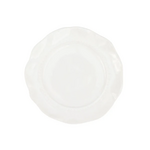 Vietri Vietri Giorno White Salad Plate