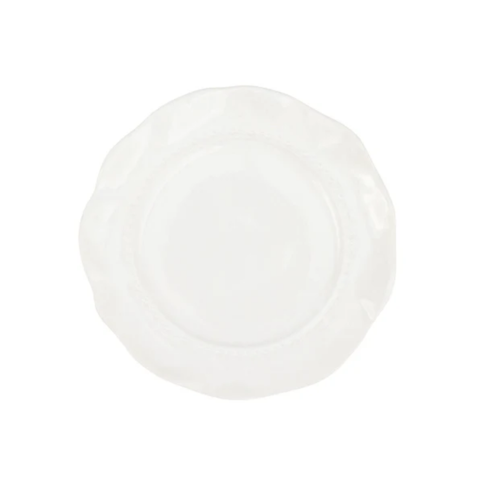Vietri Giorno White Salad Plate